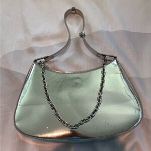 Silver purse Urban Outfitters